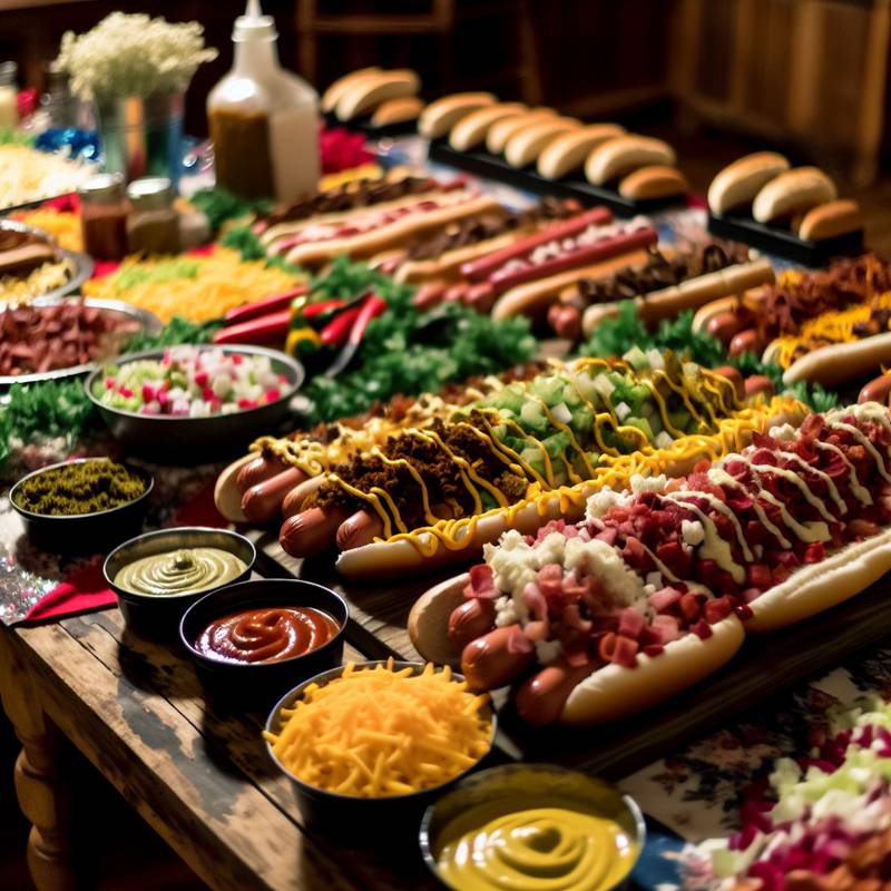 Create the Ultimate Hotdog Bar at Home